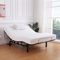 HOMHOUGO 8-Inch Full Size Mattress Dual Layers Memory Foam Mattress Convoluted Foam Mattress