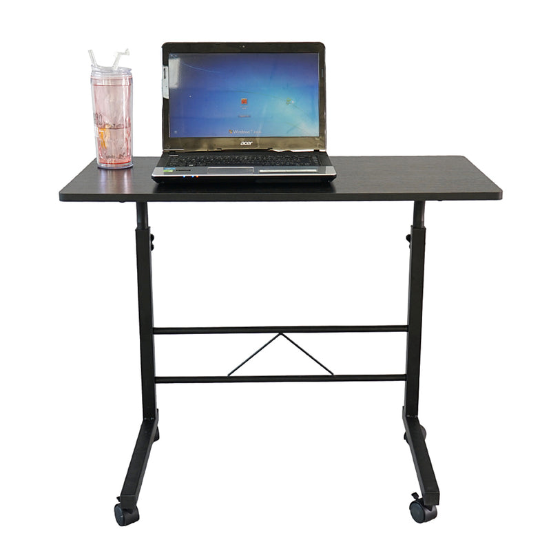 AMYOVE 60cm Removable Side Table Height Adjustable Office Desk