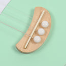 GAOMON 3 String Mini Acoustic Guitar Basswood Body Fully-Enclosed Tuners Small Guitar