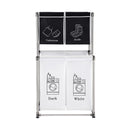 GAOMON 2 Tier Laundry Hamper with 4 Removable Bags Laundry Sorter Storage Basket
