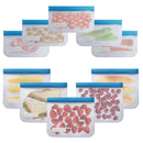 GAOMON 10PCS Food Storage Bags Reusable Leakproof Ziplock Sandwich Bag