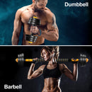 GAOMON Adjustable Dumbbell Set 33 Lbs Barbell Weight Set