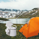 GAOMON Outdoor Portable Toilet With Carton/slip Strip Travel Toilet