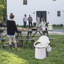 GAOMON Outdoor Portable Toilet With Carton/slip Strip Travel Toilet