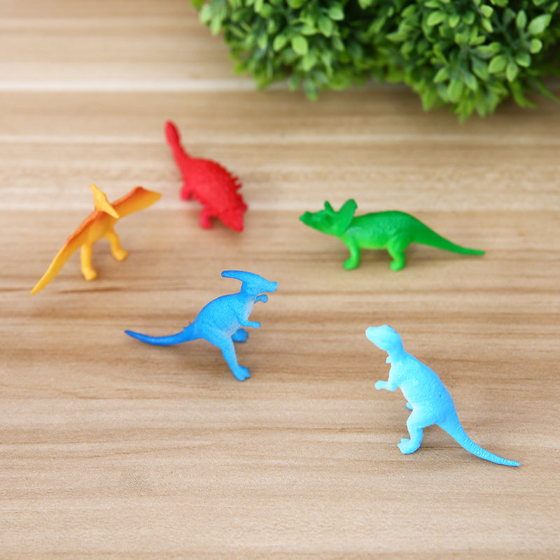 YIWA 72pcs Mini Kids Realistic Looking Dinosaurs PVC Assorted