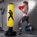 GAOMON Inflatable Boxing Sandbag with Printing Boxing Column Yellow