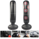 GAOMON Inflatable Boxing Sandbag with Number Printing Black Base Boxing Column 155cm
