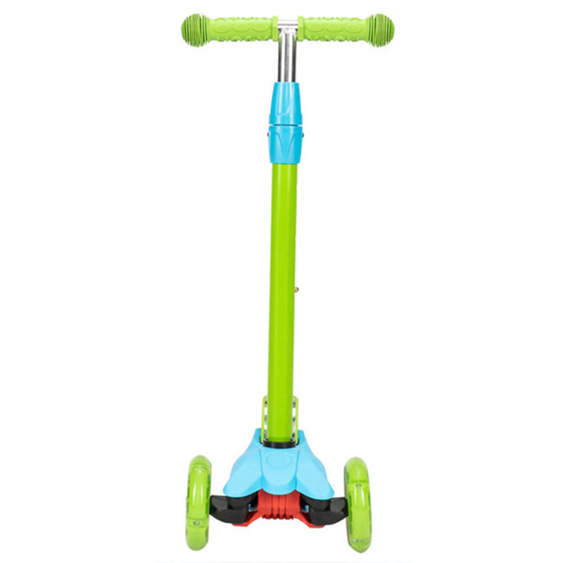 YIWA Toddlers Scooter Non-foldable 3-speed Adjustment Blue-Green