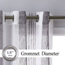 GAOMON 52 inches W Sheer Curtains for Living Room Bedroom Purple 52 inches W x84 inches L