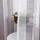 GAOMON 52 inches W Sheer Curtains for Living Room Bedroom Purple 52 inches W x54 inches L