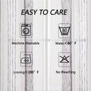 GAOMON 52 inches W Sheer Curtains for Living Room Bedroom Purple 52 inches W x84 inches L