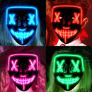 GAOMON 4 PACK Halloween Scary Mask LED Mask