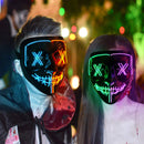 GAOMON 6PACK Halloween Purge Mask LED Gloves Set