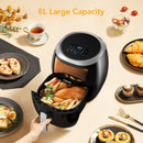 GAOMON Air Fryer FT2 8.5QT Touch Screen with Visible Window