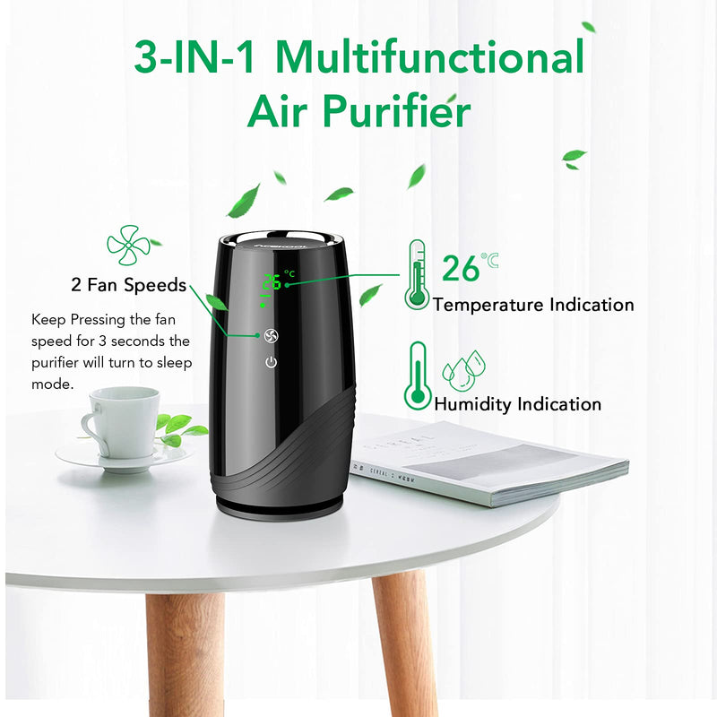 ACEKOOL Portable Air Purifier D01 True H13 Filter Air Cleaner EU Plug