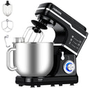 GAOMON Mixer MC1 1400W 7.5QT 10 Speeds Tilt-Head Stand Mixer Silver EU Plug