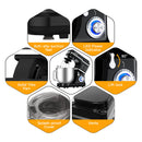 GAOMON Mixer MC1 1400W 7.5QT 10 Speeds Tilt-Head Stand Mixer Black EU Plug