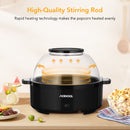 GAOMON BM-01 Popcorn Popper Maker Multifunctional Machine - Black