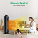 GAOMON Portable Space Heater HF1 1500W 2s Heat Up with Thermostat