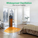 GAOMON Portable Space Heater HF1 1500W 2s Heat Up with Thermostat