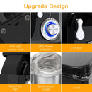 GAOMON Mixer MC1 660W 7.5 Quart 10 Speeds Tilt-Head Stand Mixer Red US Plug