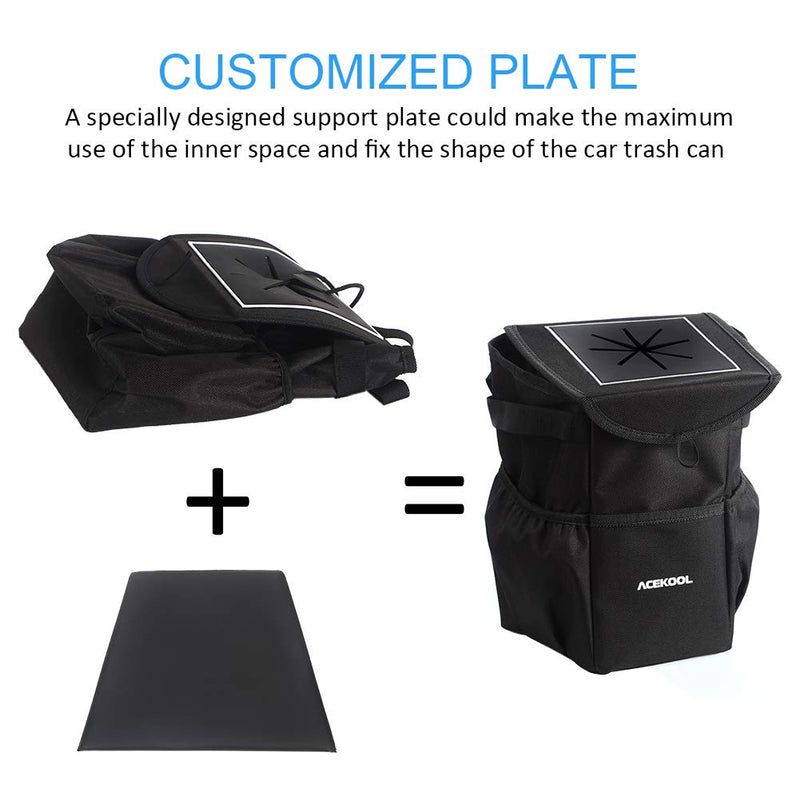 ACEKOOL Car Trash Garbage Bag Leak Proof Outdoor Portable Bag