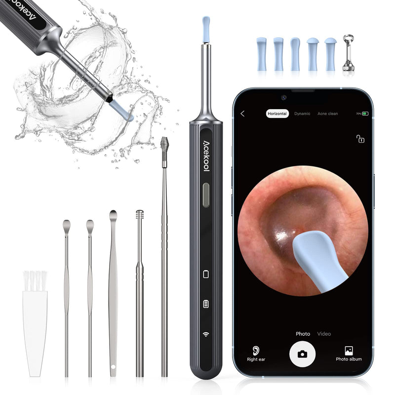 ACEKOOL Ear Wax Removal EV1 with 1080P HD Ear Camera Ear Cleaner