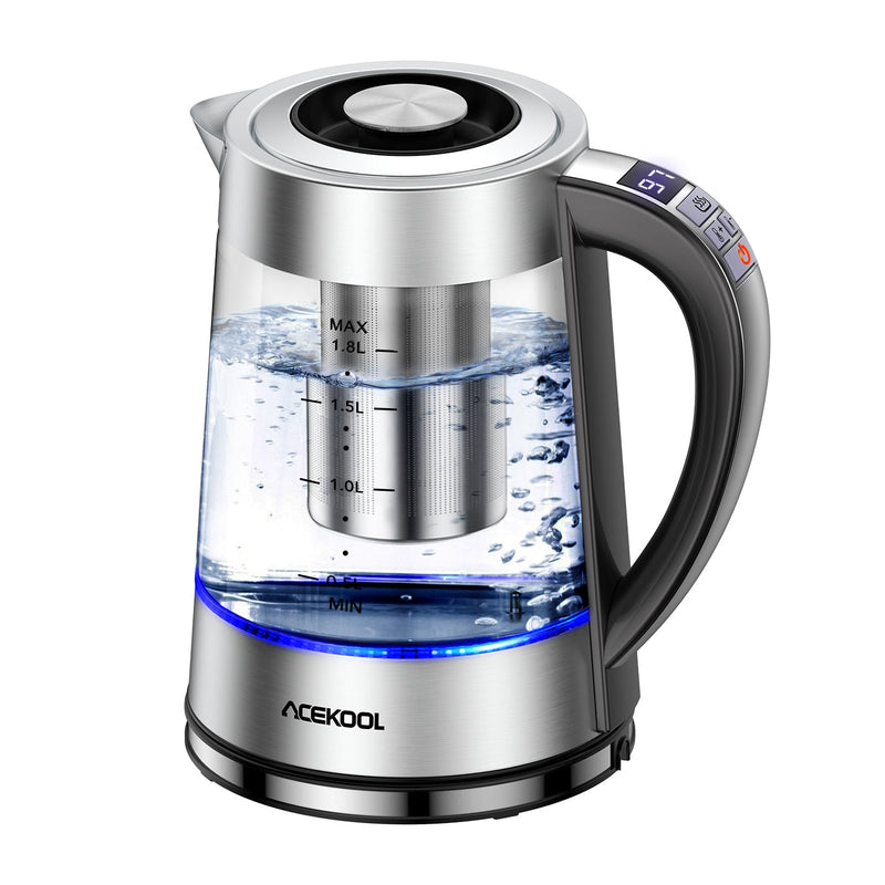 Miroco Electric Kettle 1.5L, 100% Stainless Steel - appliances
