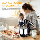GAOMON Stand Mixer MC3 4QT 6 Speeds Tilt-Head Small Food Mixers EU Plug