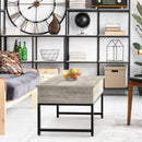 GAOMON Lift Top Coffee Table with Hidden Storage - Grey