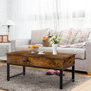 GAOMON Lift Top Coffee Table with Hidden Storage - Vintage
