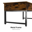 GAOMON Lift Top Coffee Table with Hidden Storage - Vintage
