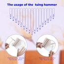 GAOMON Kalimba Acrylic 17 Key Transparent Thumb Piano - Rainbow Bear Shape