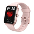 EUKER Smart Watch 1.69" Full Touch Screen Fitness Tracker Pink