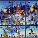 GAOMON Halloween Style Stickers Electrostatic Window Stickers Dwarf Pattern Stickers