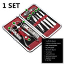 GAOMON 10 in 1 Stainless Steel Manicure Pedicure Ear pick Nail-Clippers Set