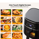 GAOMON Air Fryer Oven 4.5L With Silicone Liner And Rapid Air Circulation