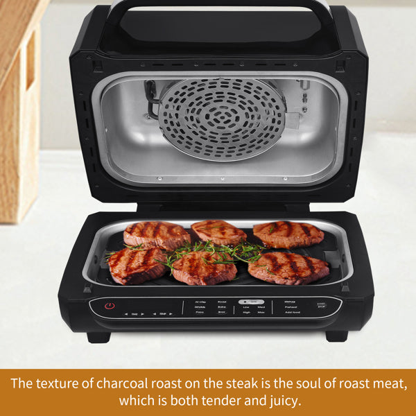 GEEK CHEF Airocook Air Fryer Smart 7-in-1 Indoor Electric Grill Family Large Capacity AirFryer