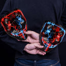 GAOMON Halloween Mask 2 colors Scary LED Mask for Halloween Cosplay Costume