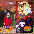 CYNDIE Halloween Toss Game Banner for Halloween Party Game