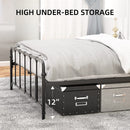 GAOMON Full Size Metal Bed Frame Platform Bed