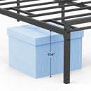 GAOMON Metal Platform Bed Frame with Sturdy Steel Bed Slats - Full Size