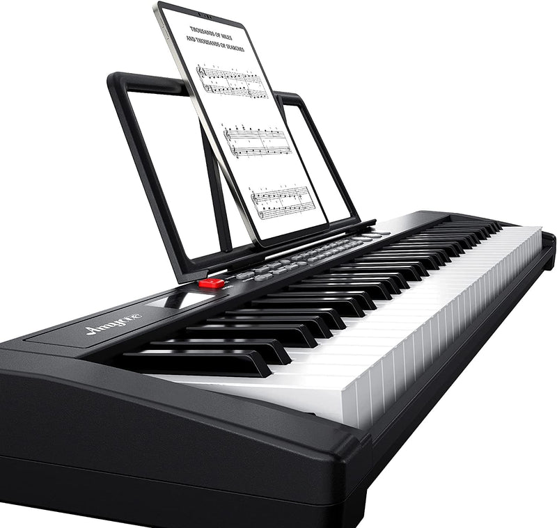 IDEALHOUSE Musical Instrument 61-Key Beginners Electric Keyboard Piano