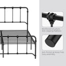 GAOMON Queen Size Metal Bed Frame Platform Bed