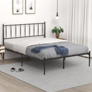 GAOMON Queen Size Metal Platform Bed Frame with Headboard