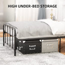 GAOMON Twin Size Metal Bed Frame Platform Bed