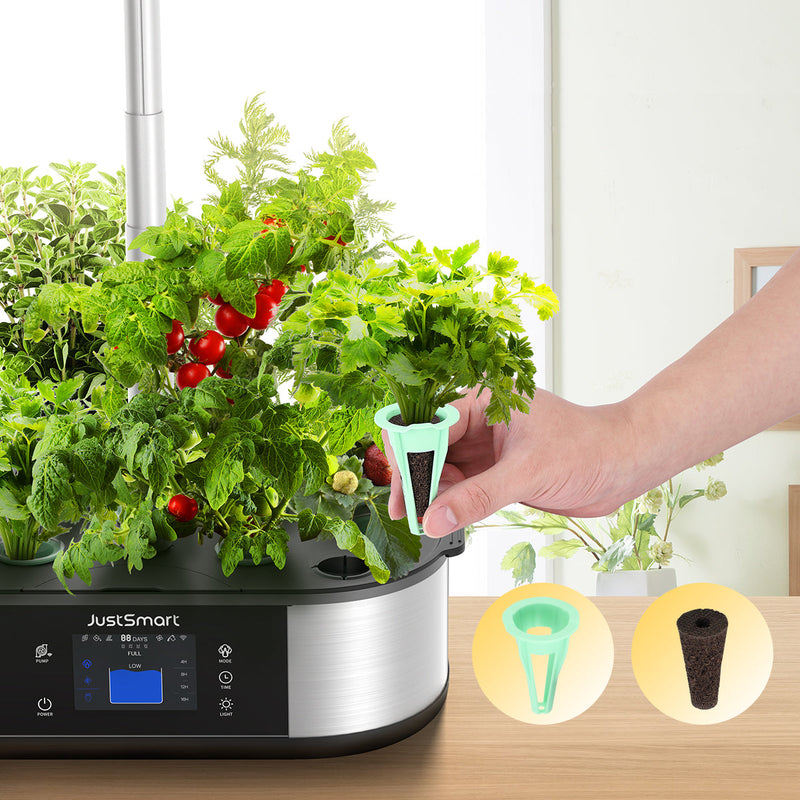 JUSTSMART GS1 Basic 4-in-1 Automatic Hydroponic Growing System for Indoor Garden