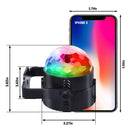 GAOMON 2Pcs Party Disco Ball Lights Sound Activated Strobe Lights