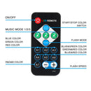 GAOMON 4Pcs Party Disco Ball Lights Sound Activated Strobe Lights