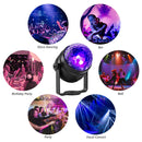 GAOMON 2Pcs UV Black Light 6W LED Disco Ball Party Lights